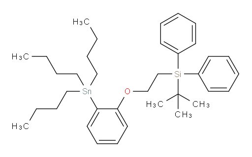 tert-butyldiphenyl(2-(2-(tributylstannyl)phenoxy)ethyl)silane