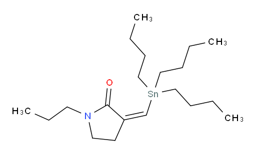 (Z)-1-propyl-3-((tributylstannyl)methylene)pyrrolidin-2-one