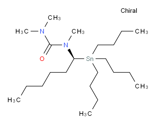 (S)-1,1,3-三甲基-3-(1-(三丁基锡基)己基)脲