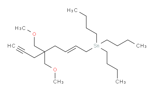 (E)-(5,5-bis(methoxymethyl)oct-2-en-7-yn-1-yl)tributylstannane