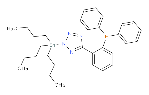5-(2-(二苯基膦酰基)苯基)-2-(三丁基锡基)-2H-四氮唑