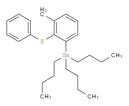 tributyl(3-methyl-2-(phenylthio)phenyl)stannane
