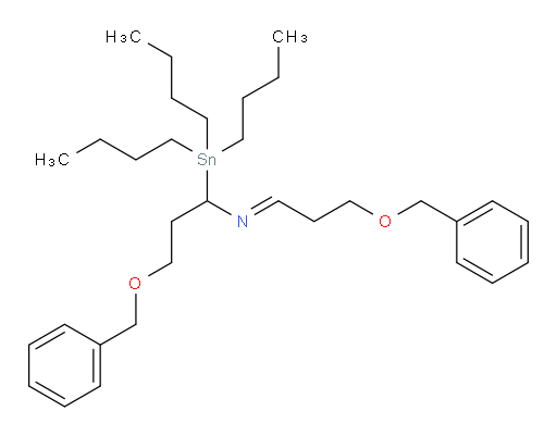 (E)-3-(苄氧基)-N-(3-(苄氧基)丙亚基)-1-(三丁基锡基)丙-1-胺