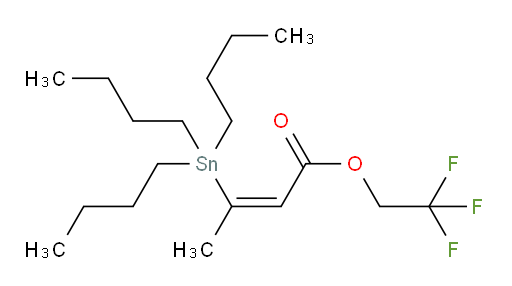 (Z)-2,2,2-trifluoroethyl 3-(tributylstannyl)but-2-enoate