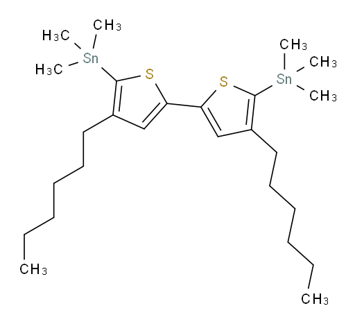 (4,4'-dihexyl-[2,2'-bithiophene]-5,5'-diyl)bis(trimethylstannane)