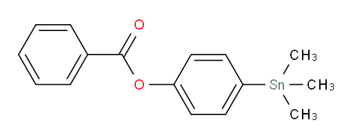 4-(trimethylstannyl)phenyl benzoate
