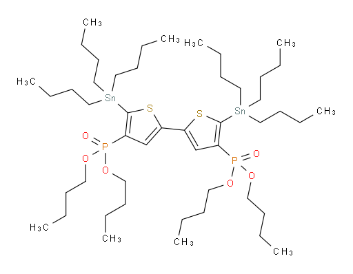 tetrabutyl (5,5'-bis(tributylstannyl)-[2,2'-bithiophene]-4,4'-diyl)bis(phosphonate)