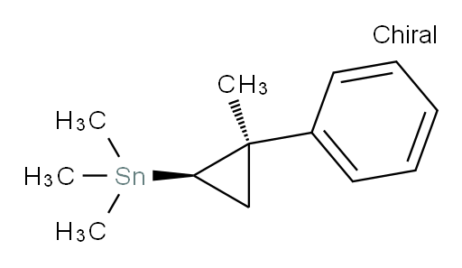 trimethyl((1R,2R)-2-methyl-2-phenylcyclopropyl)stannane