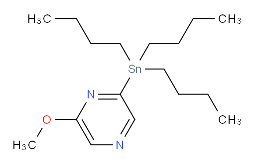 2-Methoxy-6-(tributylstannyl)pyrazine