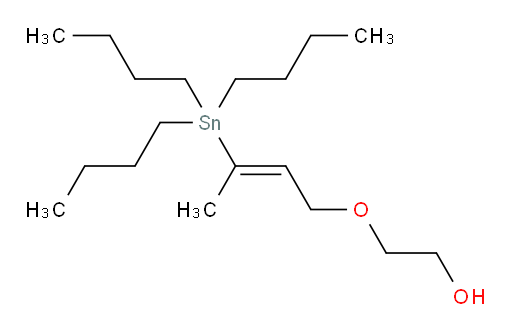 (E)-2-((3-(tributylstannyl)but-2-en-1-yl)oxy)ethanol