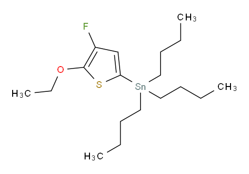 tributyl(5-ethoxy-4-fluorothiophen-2-yl)stannane