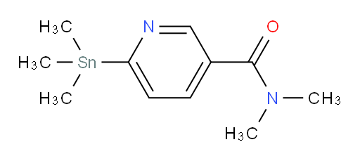 N,N-dimethyl-6-(trimethylstannyl)nicotinamide