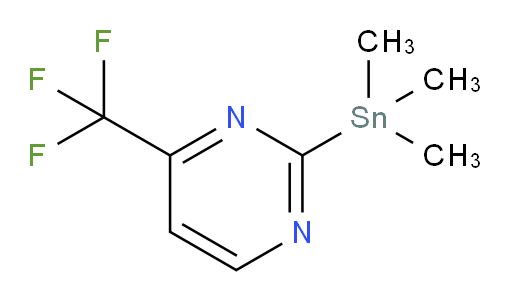 4-(trifluoromethyl)-2-(trimethylstannyl)pyrimidine