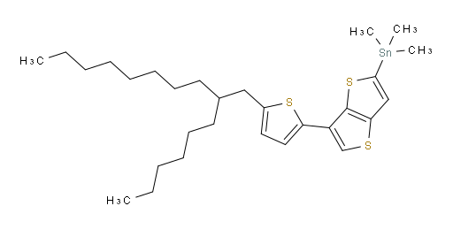 (6-(5-(2-hexyldecyl)thiophen-2-yl)thieno[3,2-b]thiophen-2-yl)trimethylstannane