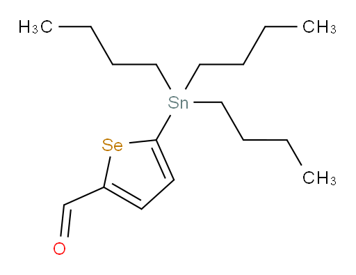 5-(tributylstannyl)selenophene-2-carbaldehyde