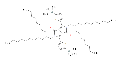 2,5-bis(2-octylundecyl)-3,6-bis(5-(trimethylstannyl)thiophen-2-yl)pyrrolo[3,4-c]pyrrole-1,4(2H,5H)-dione