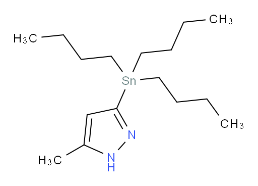 5-methyl-3-(tributylstannyl)-1H-pyrazole