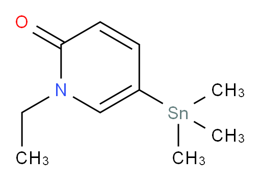 1-ethyl-5-(trimethylstannyl)pyridin-2(1H)-one