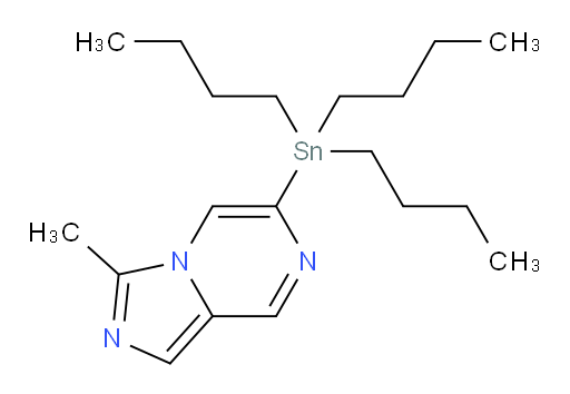 3-methyl-6-(tributylstannyl)imidazo[1,5-a]pyrazine