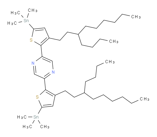 2,5-bis(3-(3-butylnonyl)-5-(trimethylstannyl)thiophen-2-yl)pyrazine