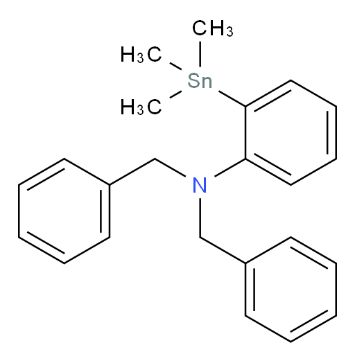 N,N-dibenzyl-2-(trimethylstannyl)aniline