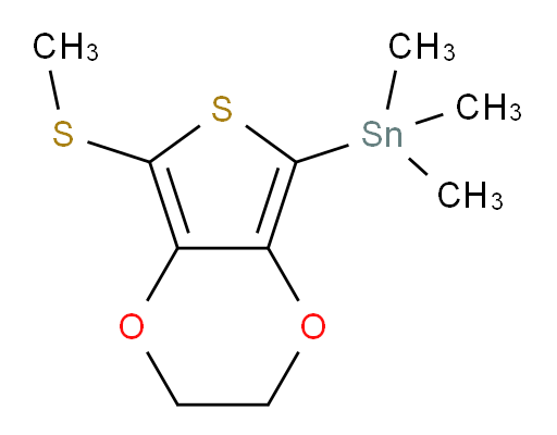 trimethyl(7-(methylthio)-2,3-dihydrothieno[3,4-b][1,4]dioxin-5-yl)stannane