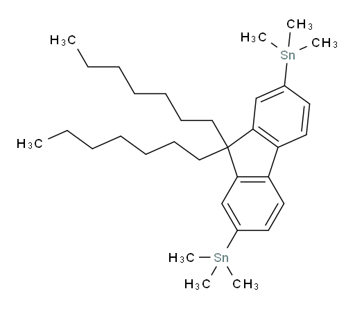 (9,9-diheptyl-9H-fluorene-2,7-diyl)bis(trimethylstannane)