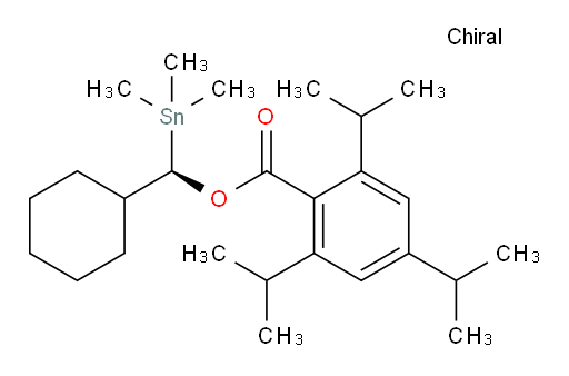 (R)-cyclohexyl(trimethylstannyl)methyl 2,4,6-triisopropylbenzoate