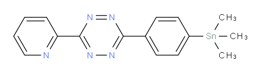 3-(pyridin-2-yl)-6-(4-(trimethylstannyl)phenyl)-1,2,4,5-tetrazine