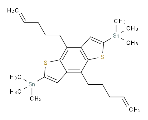 (4,8-di(pent-4-en-1-yl)benzo[1,2-b:4,5-b']dithiophene-2,6-diyl)bis(trimethylstannane)