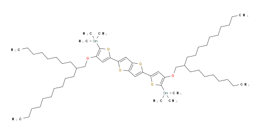 2,5-bis(4-((2-octyldodecyl)oxy)-5-(trimethylstannyl)thiophen-2-yl)thieno[3,2-b]thiophene