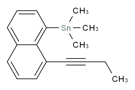 (8-(but-1-yn-1-yl)naphthalen-1-yl)trimethylstannane