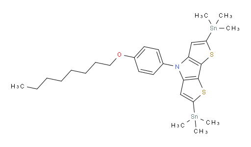 4-(4-(octyloxy)phenyl)-2,6-bis(trimethylstannyl)-4H-dithieno[3,2-b:2',3'-d]pyrrole