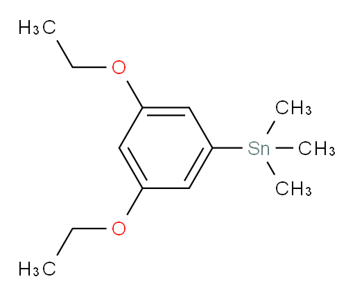 (3,5-diethoxyphenyl)trimethylstannane
