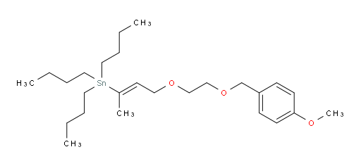 (E)-tributyl(4-(2-((4-methoxybenzyl)oxy)ethoxy)but-2-en-2-yl)stannane