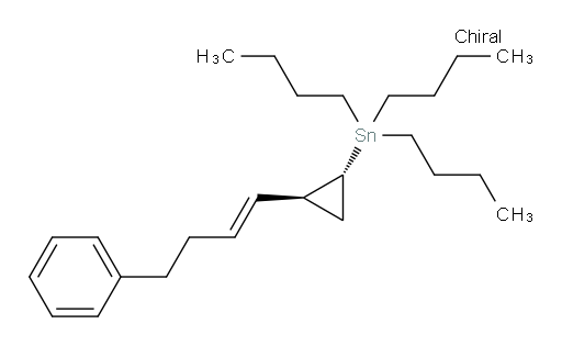 tributyl((1R,2S)-2-((E)-4-phenylbut-1-en-1-yl)cyclopropyl)stannane