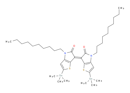 (Z)-4,4'-didecyl-2,2'-bis(trimethylstannyl)-[6,6'-bithieno[3,2-b]pyrrolylidene]-5,5'(4H,4'H)-dione