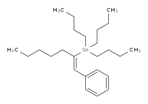 (Z)-tributyl(1-phenylhept-1-en-2-yl)stannane