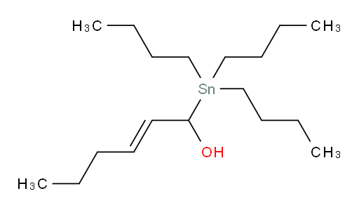 (E)-1-(tributylstannyl)hex-2-en-1-ol