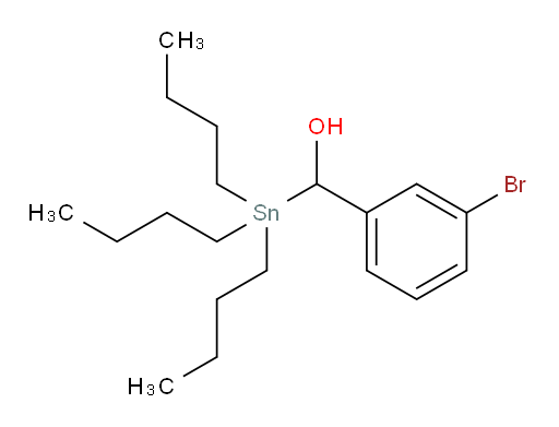 (3-bromophenyl)(tributylstannyl)methanol