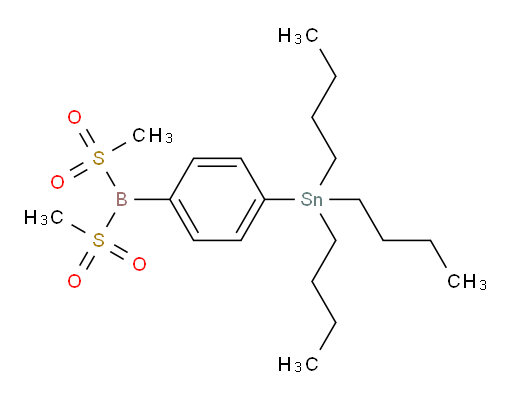 (4-(bis(methylsulfonyl)boryl)phenyl)tributylstannane