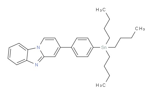 3-(4-(tributylstannyl)phenyl)benzo[4,5]imidazo[1,2-a]pyridine