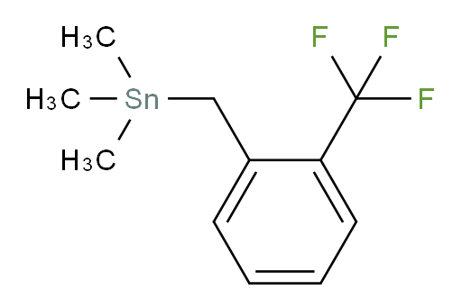 trimethyl(2-(trifluoromethyl)benzyl)stannane