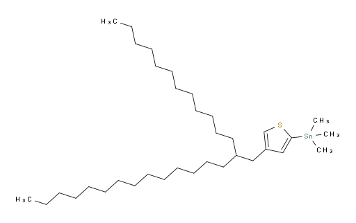 (4-(2-dodecylhexadecyl)thiophen-2-yl)trimethylstannane