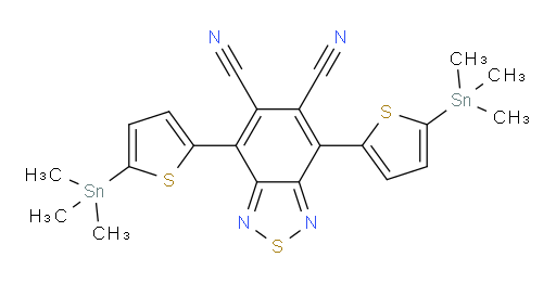 4,7-bis(5-(trimethylstannyl)thiophen-2-yl)benzo[c][1,2,5]thiadiazole-5,6-dicarbonitrile