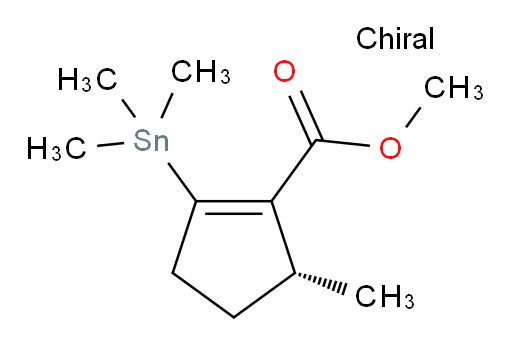 (R)-methyl 5-methyl-2-(trimethylstannyl)cyclopent-1-enecarboxylate