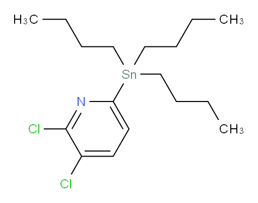 2,3-dichloro-6-(tributylstannyl)pyridine