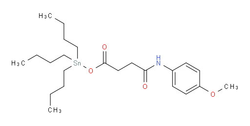 tributylstannyl 4-((4-methoxyphenyl)amino)-4-oxobutanoate