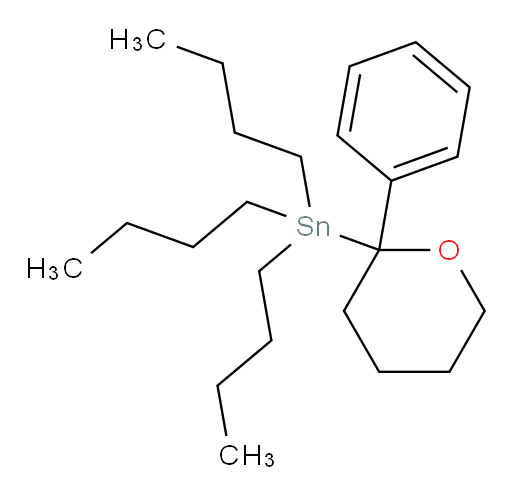 tributyl(2-phenyltetrahydro-2H-pyran-2-yl)stannane
