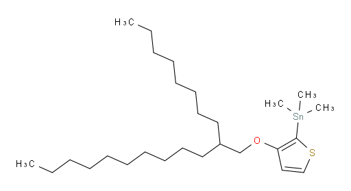 trimethyl(3-((2-octyldodecyl)oxy)thiophen-2-yl)stannane